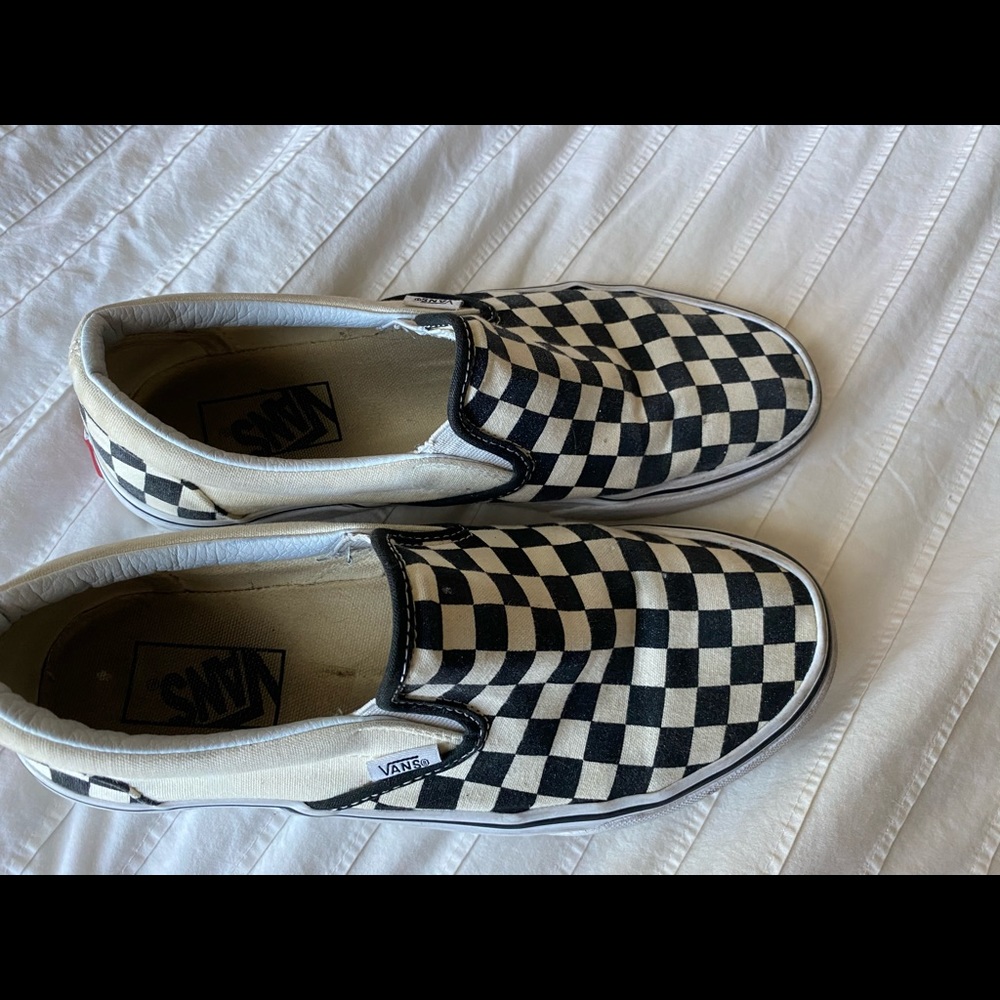Checkered vans